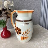 Digoin style art deco pitcher