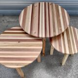 Nesting coffee tables