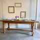 Table de ferme ancienne en bois massif