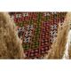 1970s Vintage Turkish Hand-Knotted Wool Cotton Brown Area Rug 159x278