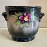 Cache pot en porcelaine anglaise du XIXème