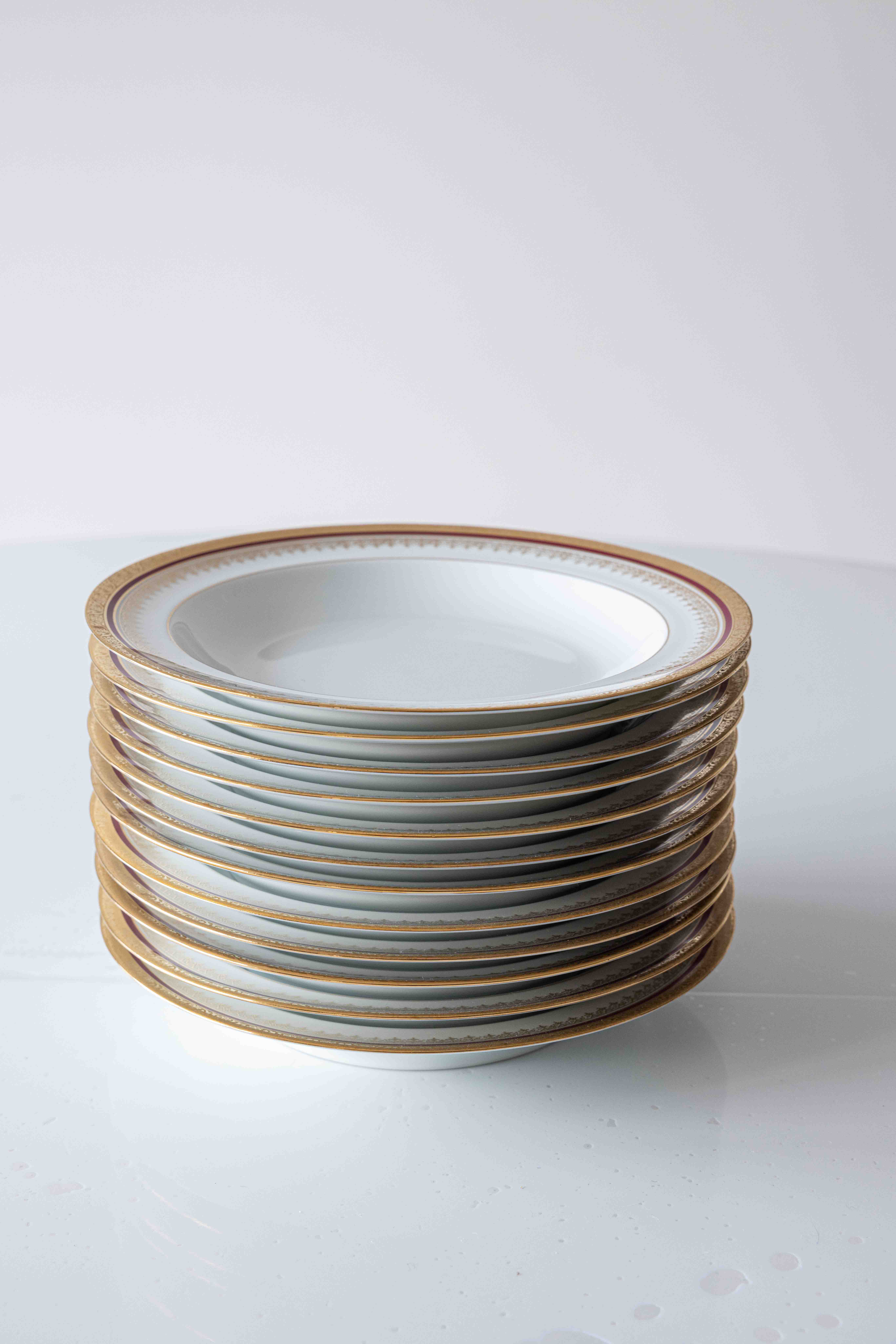 Sevice 72 pieces Limoges porcelain