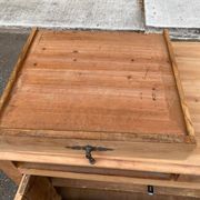 18th-century stripped buffet in solid walnut