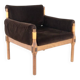 mid century danish design Safari armchair - rare piece - original condition