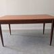 Scandinavian extendable teak dining table from the 50s/60s