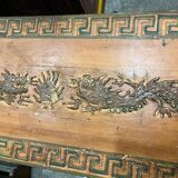 large hand-painted Indonesian chest