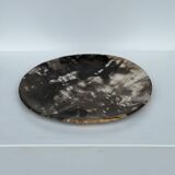 Dish in petrified wood