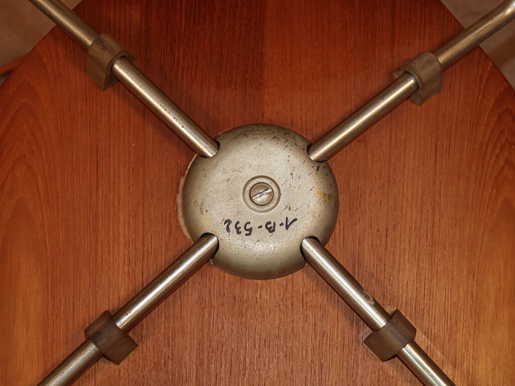 Chair series 7, No.3107 by Arne Jacobsen for Fritz Hansen, teak butterfly, Denmark, circa 1955