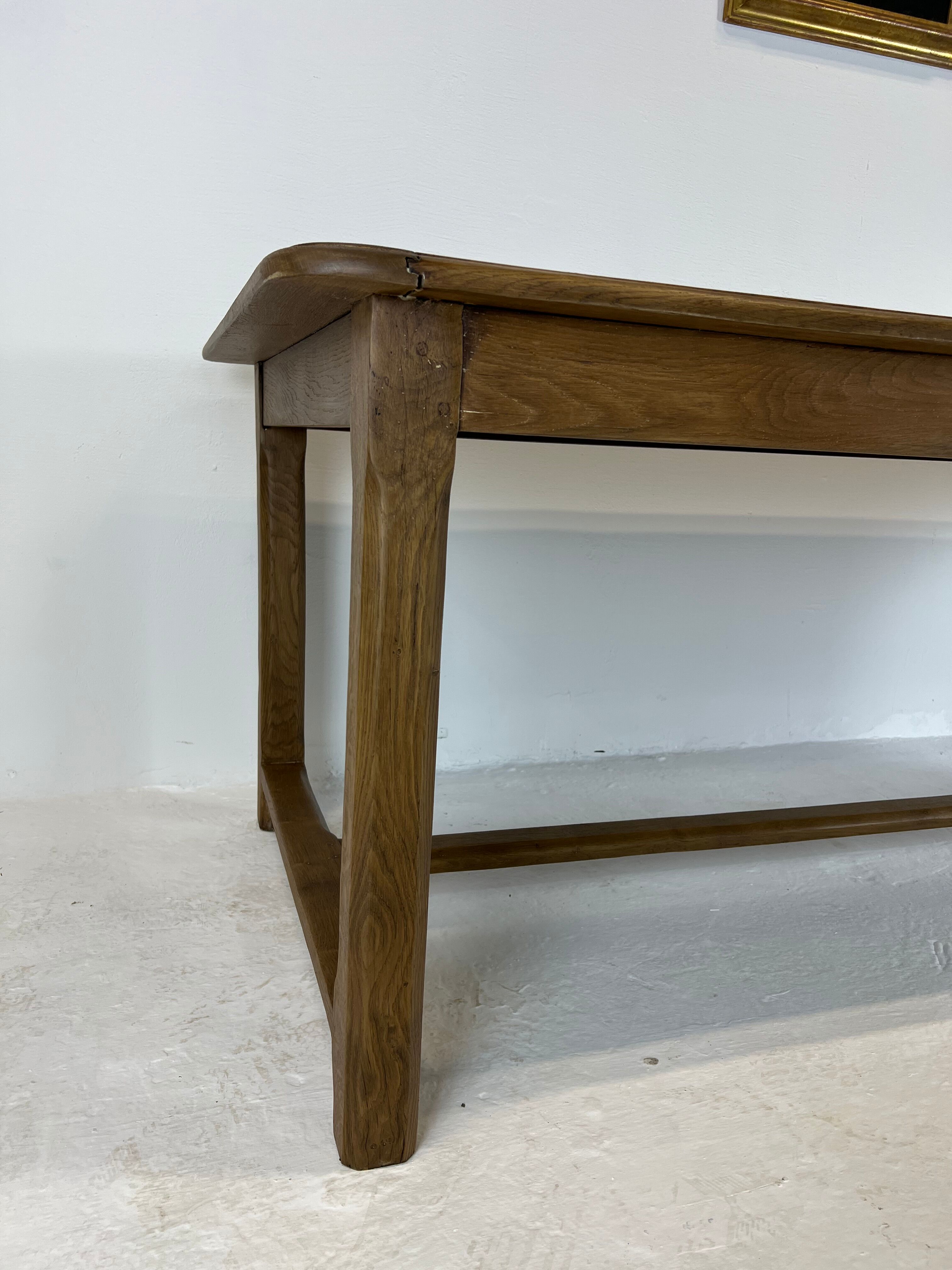 Old oak farmhouse table