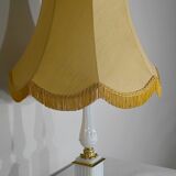 Lamp in Opline and Bronze, Louis XVI style – 1950
