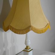 Lamp in Opline and Bronze, Louis XVI style – 1950