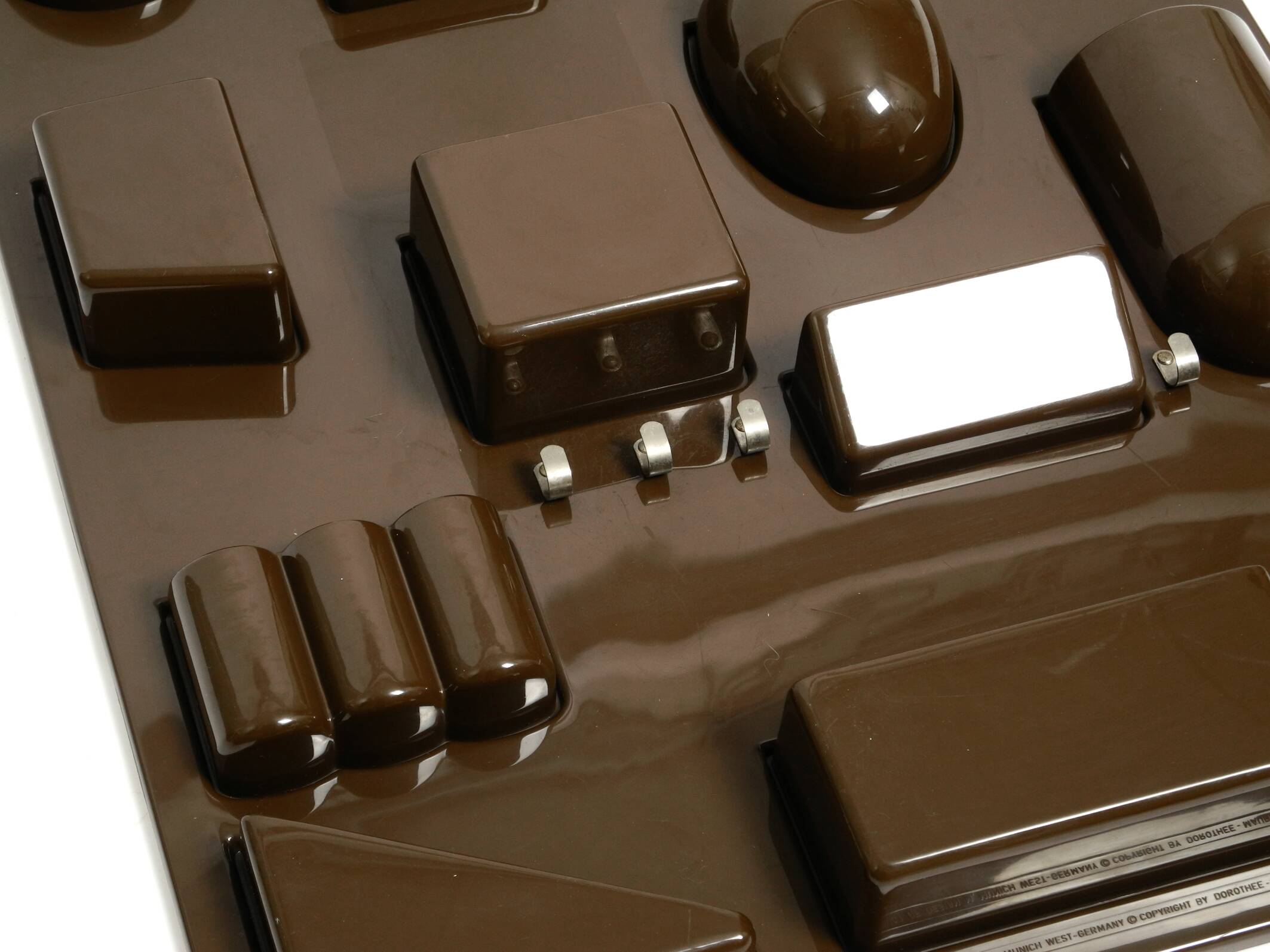 70s Uten.Silo by Dorothee Maurer-Becker | M-Design production in dark brown
