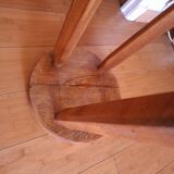 French work stool, pencil legs