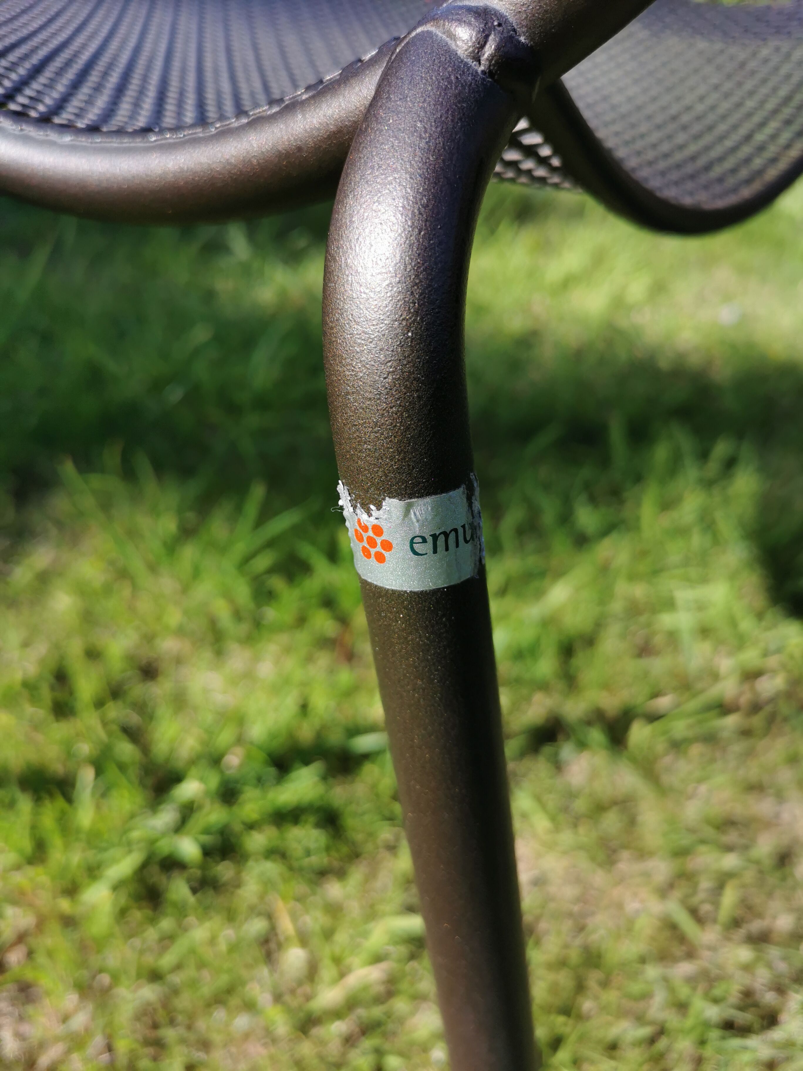 4 Emu garden chairs stackable design