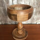 Old turned wood cutting