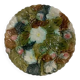Slush strawberry plate
