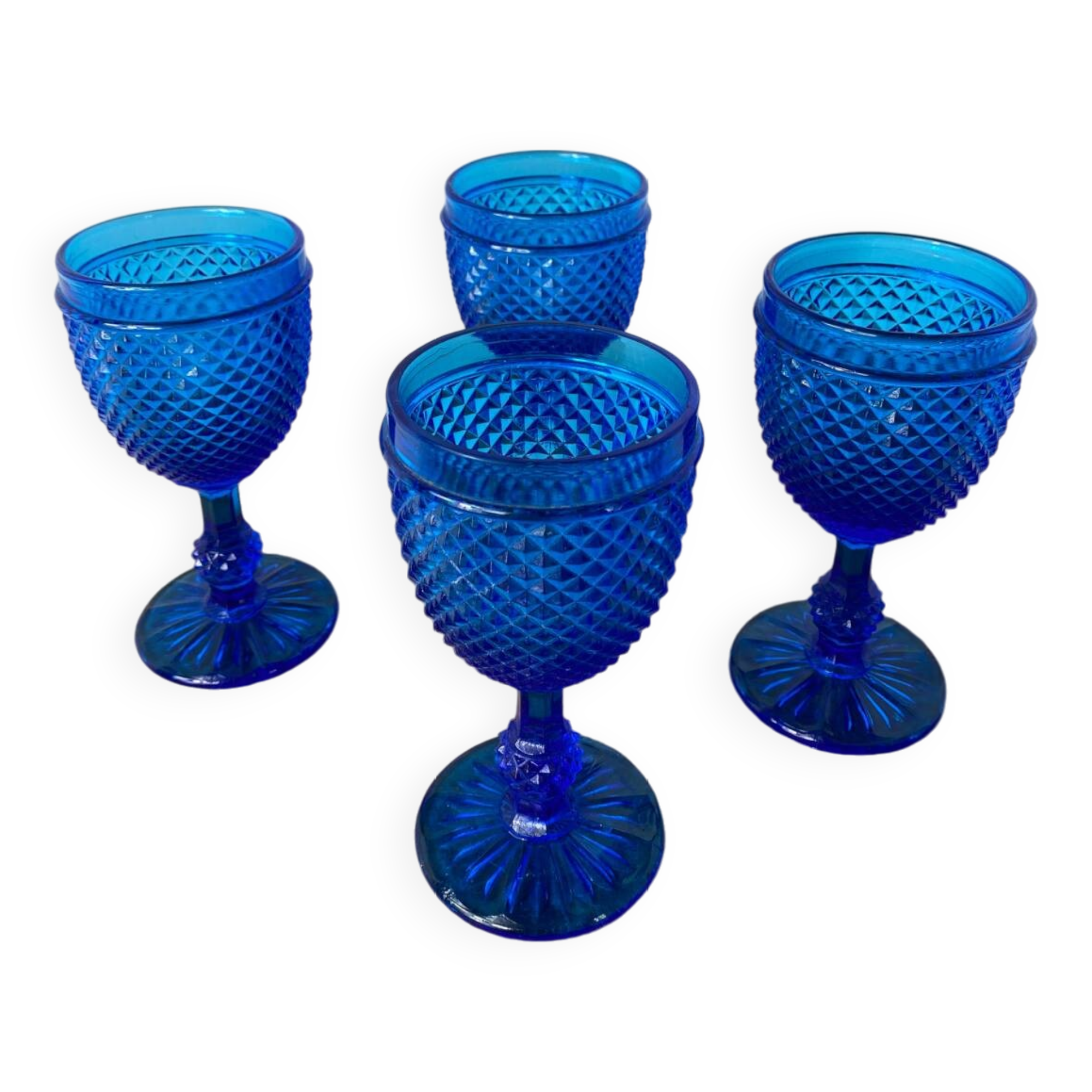 Casa Lopez Diamond-Tipped Wine Glasses