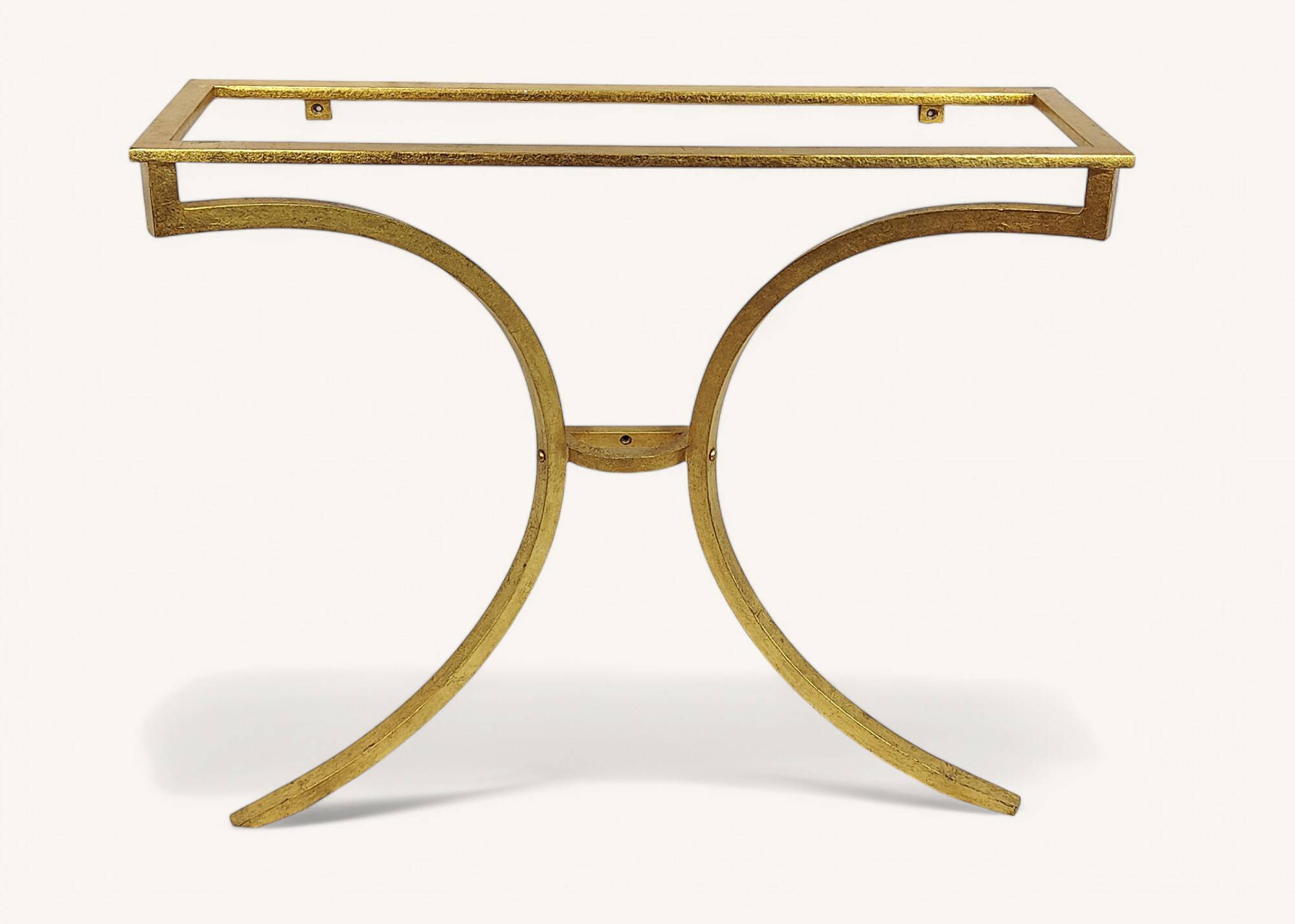 Gold Metal Console by Robert Thibier