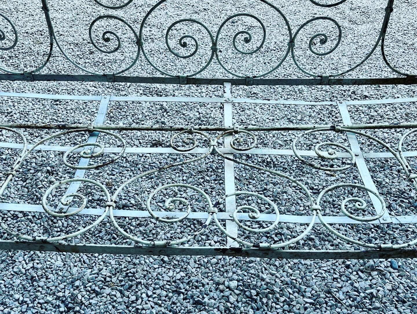 Wrought iron bed child