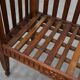 Large Arts & Crafts oak side chair, Belgium ca. 1915