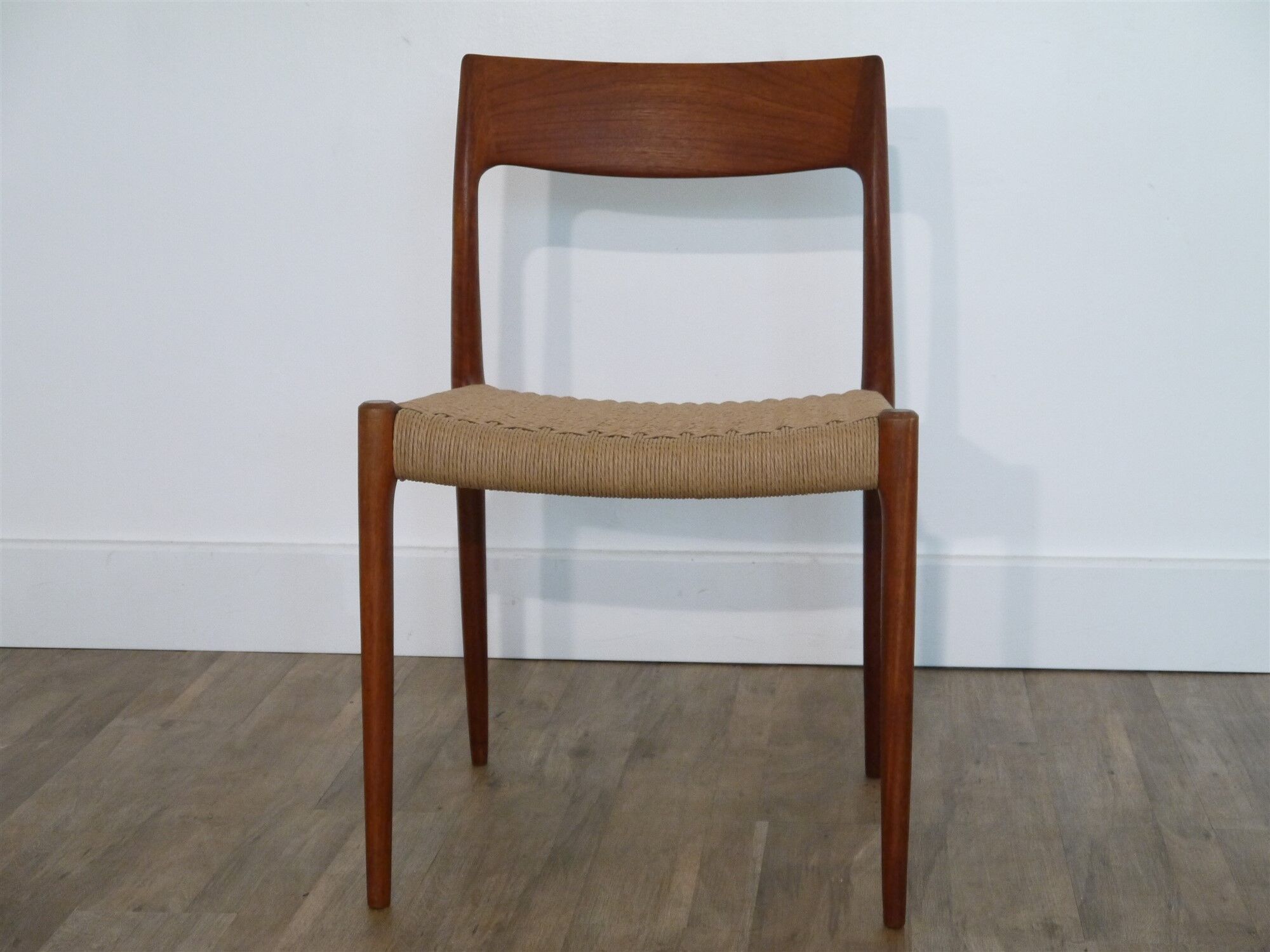 Model chair 77 by Niels O Moller Denmark 1960