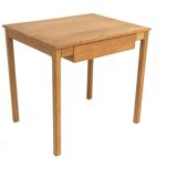 Scandinavian oak bedside table, Sweden, 1960