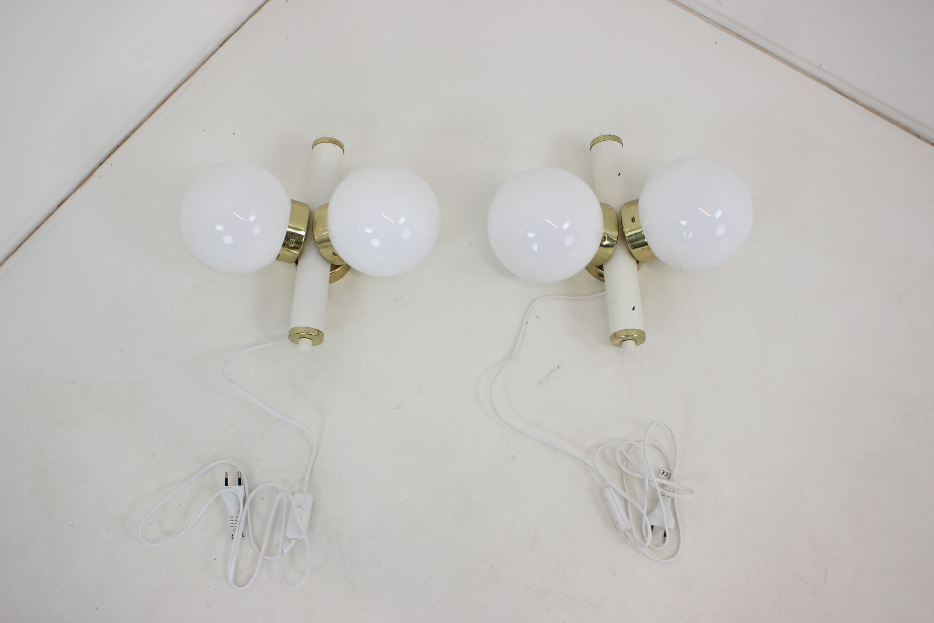 Set of 2 wall lamps by Instala Jilove, 1970’s