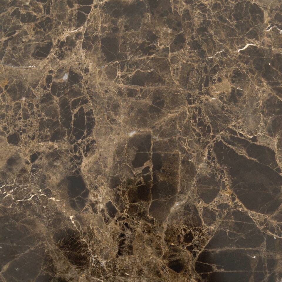 Eero Saarinen & Knoll, 2 "tulip" side tables in "EMPERADOR" marble, 20th century