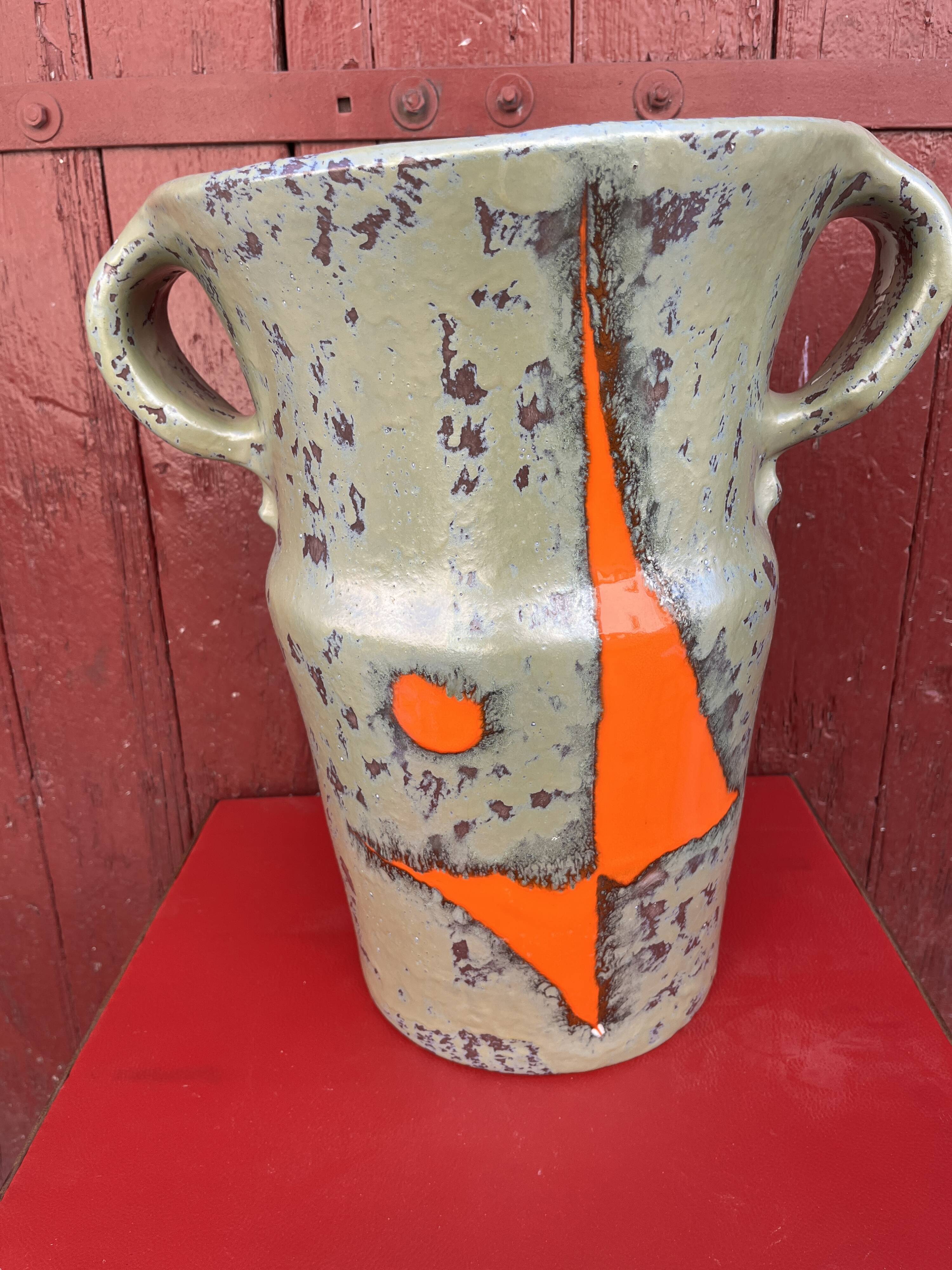 Vintage ceramic vase from the 60s