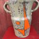 Vintage ceramic vase from the 60s