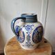 Antique ceramic pitcher jug elchinger fils alsace soufflenheim, art