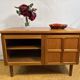 Mid-Century Modern Nathan Squares Teak Media / Lowboard Cabinet – 1960  Ico
