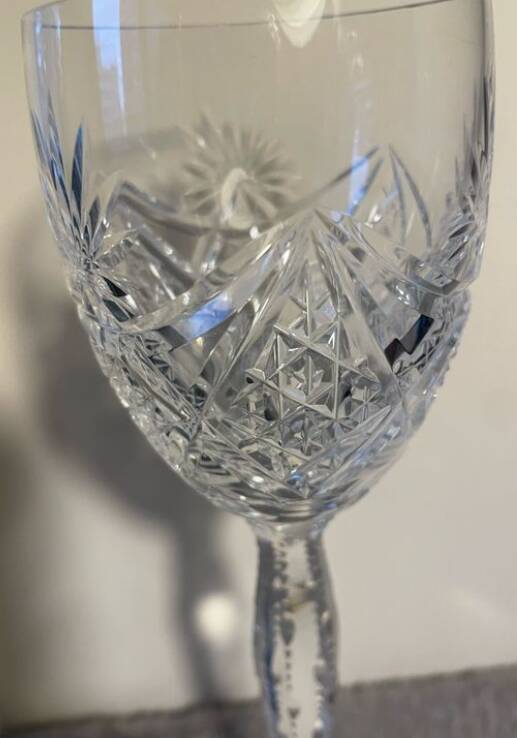 Baccarat Rhine wine glass, Colbert model
