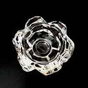 Bougeoir de table Cristal Daum France Années 1970