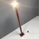 Vintage Brass and Lucite Floor Lamp, 1970s