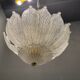 Venetian murano glass flush mount, 1980s