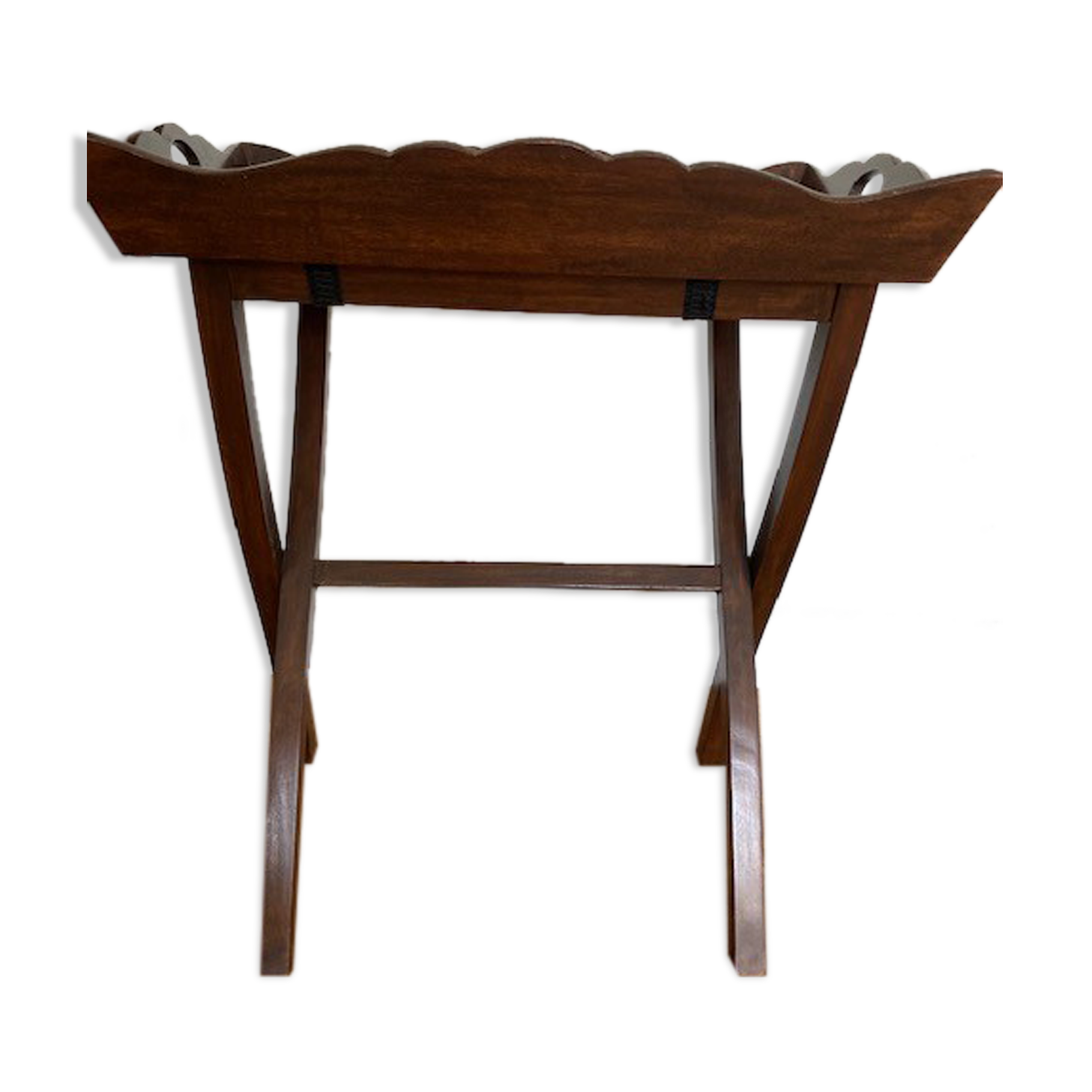 Table d'appoint pliante avec plateau amovible