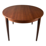 Vintage French house extendable round table (very large when unfolded)