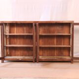 Old sideboard, burmese teak showcase