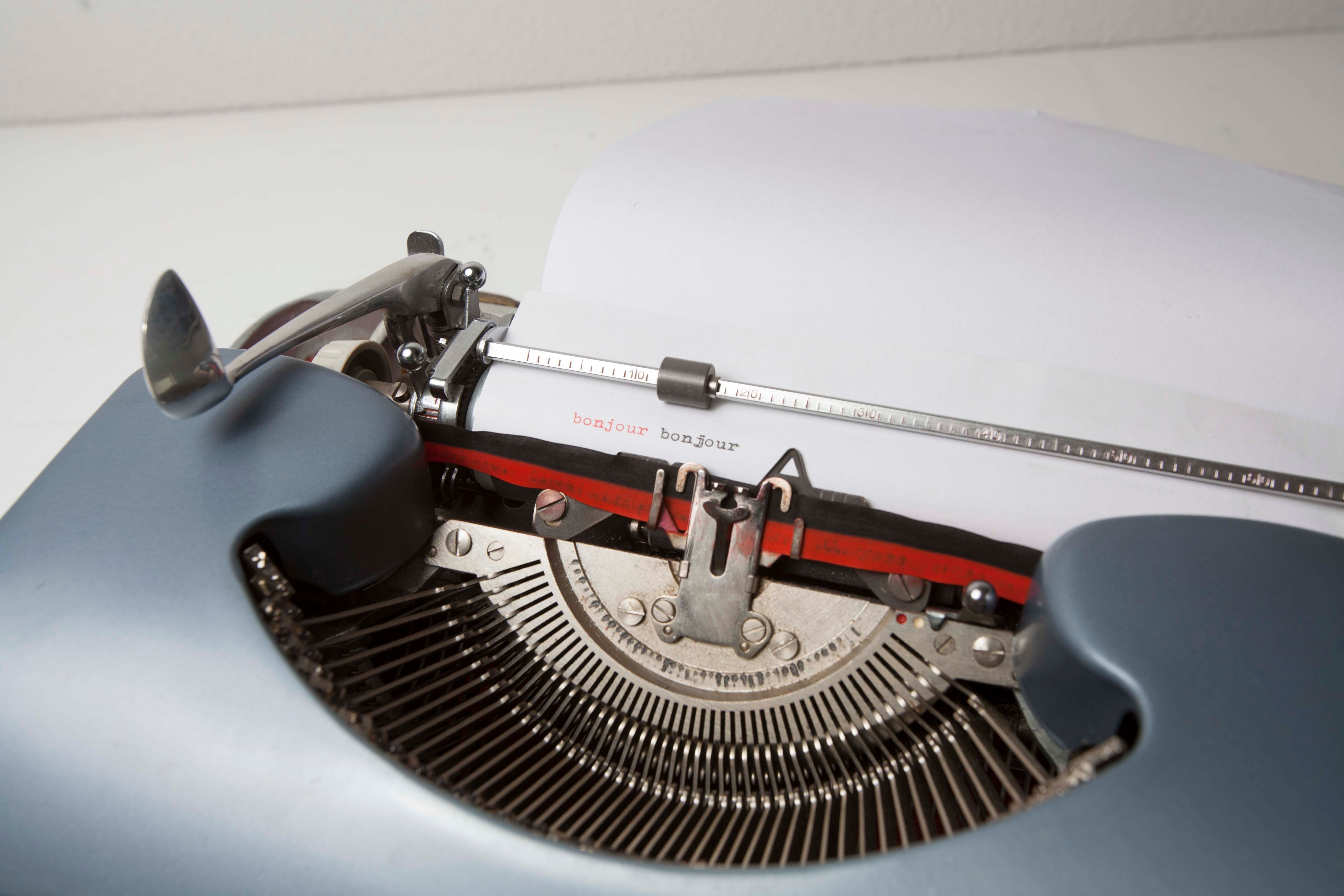 Japy Script typewriter 1960