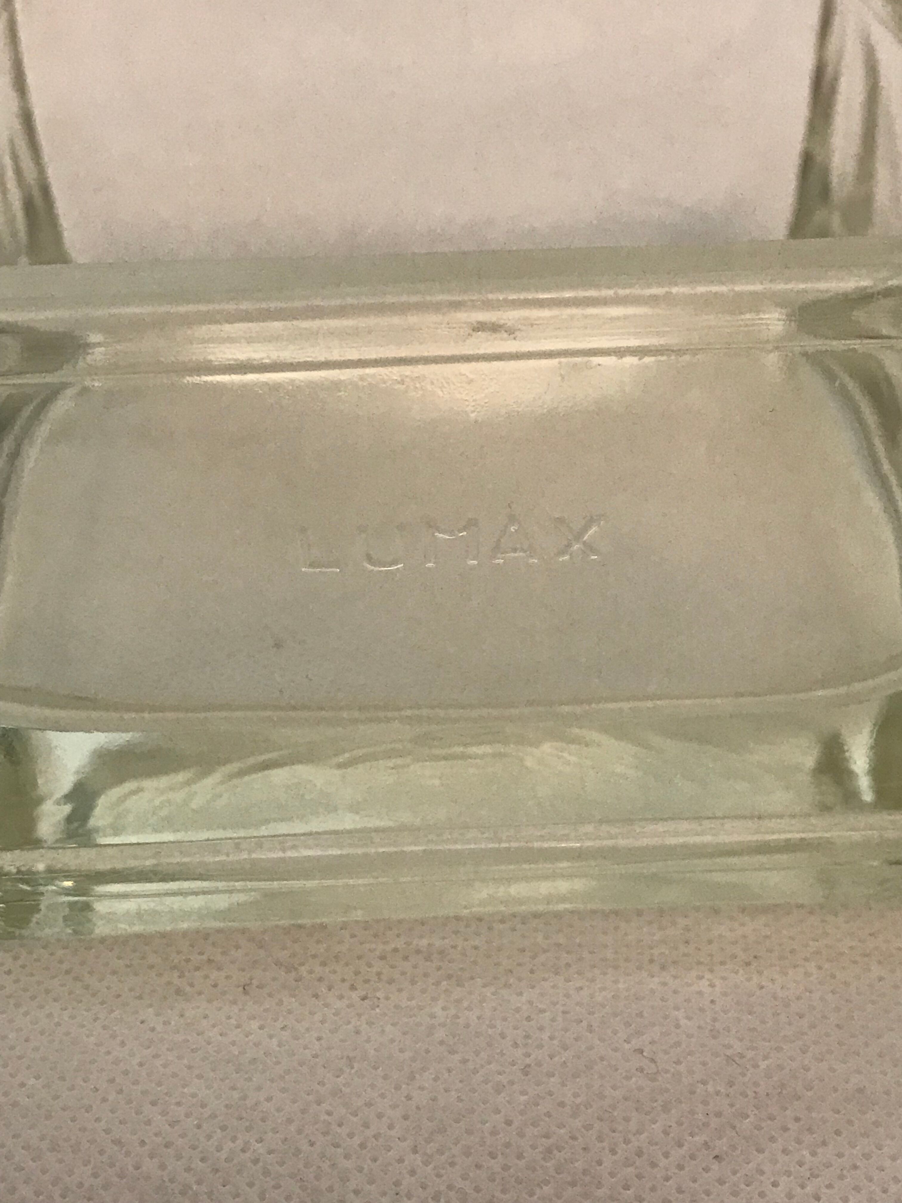 Lumax brand glass block