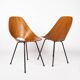 Paire de chaises Medea, Vittorio Nobili pour Fratelli Tagliabue, Italy 1955