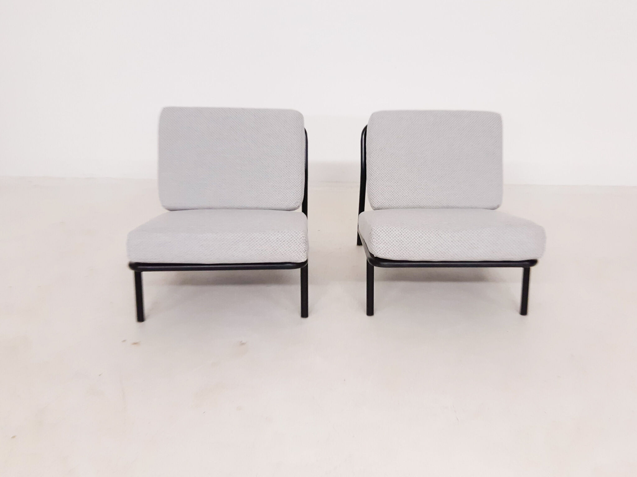 Set of 2 Alf Svensson for DUX model 013 lounge chairs, Sweden 1960's