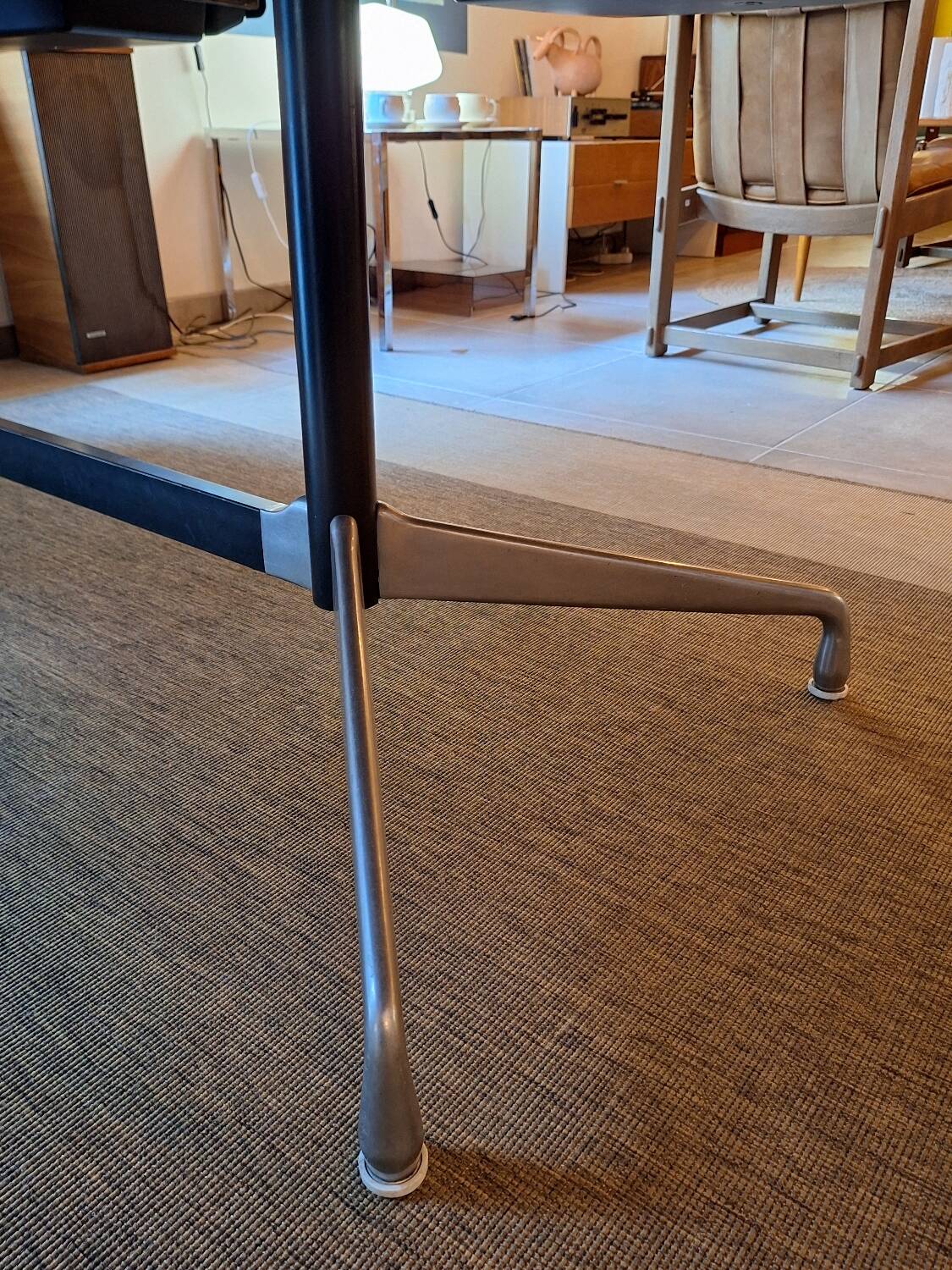 Table (desk) segment in Rosewood by Charles and Ray Eames