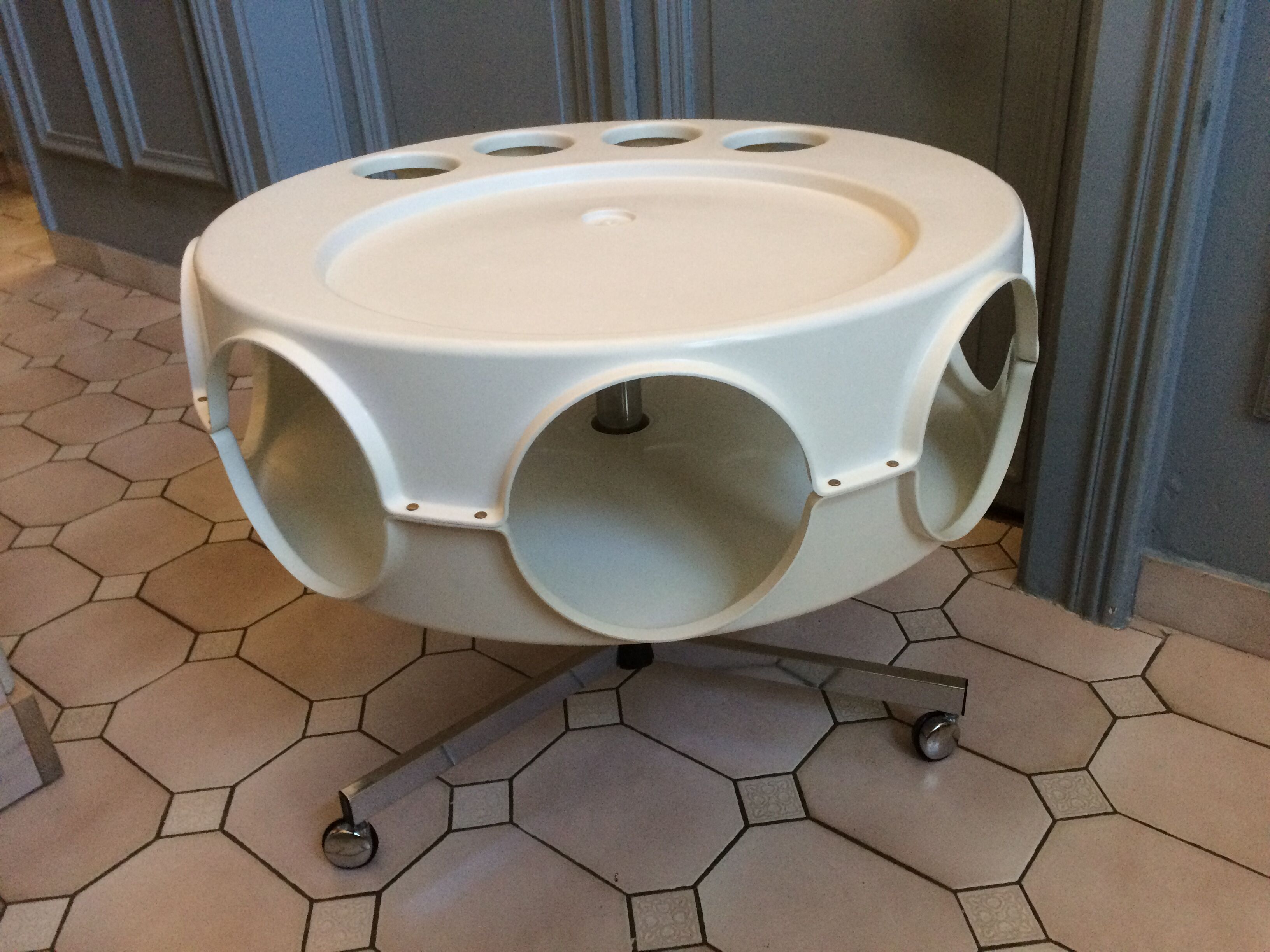 Rotobar vintage coffee table