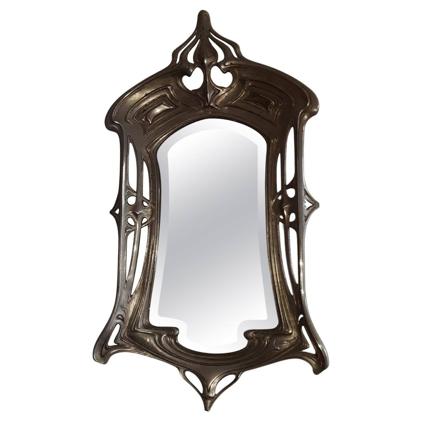 Miroir mural Jugendstil