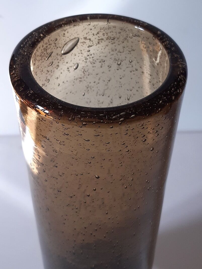 Vintage bubble vase from bendor glassware