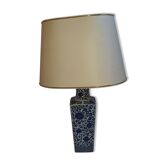 Lampe céramique émaillée asiatique