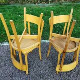 Set of 4 vintage bistro chairs