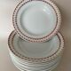 12 K&G Lunéville soup plates, Madrigal model